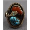 Image 1 : NATIVE AMERICAN ZUNI SILVER RING
