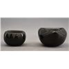 Image 2 : TWO NATIVE AMERICAN SANTA CLARA POTTERY BOWLS