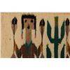 Image 8 : NATIVE AMERICAN NAVAJO YEI TEXTILE