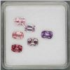 Image 1 : Natural Fancy Color Burma Spinel 6Pcs/4.06Ct.