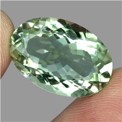 Natural Green Tea Brazil Amethyst 19.33 Ct