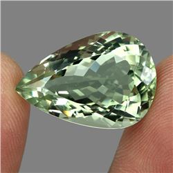 Natural Green Tea Brazil Amethyst 22x15 MM