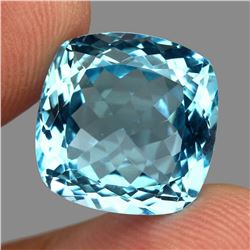 Natural Sky Blue Brazil Topaz 20.99 Cts