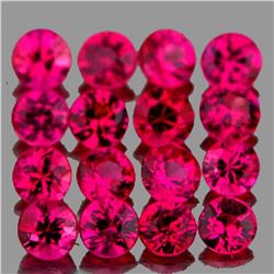 Natural Red Burma Ruby 35 Pcs - Untreated