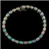 Image 1 : Natural Unheated White Opal Bracelet