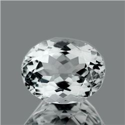 NATURAL  WHITE AQUAMARINE 2.30 Cts