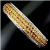 Image 1 : Natural  Orange Sapphire 150 Carats Bangle