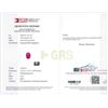 Image 5 : Natural Untreated Burma Pink Sapphire - Grs Certified