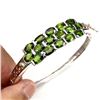 Image 2 : Natural Chrome Diopside Sapphire 77.70 Cts Bangle