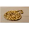 Image 3 : AWESOME 14 Kt. GOLD PLATED ROPE CHAIN.