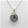 Image 3 : GORGEOUS 3.25 CT NATURAL BLUE TURQUOISE PENDANT