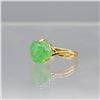Image 2 : Lovly Hand Carved 5.45 Ct Jade Rose Ring