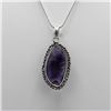 Image 3 : BEAUTIFUL 32 CT NATURAL AMETHYST PENDANT