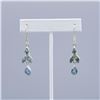Image 4 : SWISS BLUE TOPAZ 159 CTTW NECKLACE AND EARRING SET