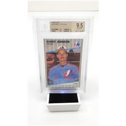 1989 Fleer #381 Randy Johnson GEM.MT 9.5