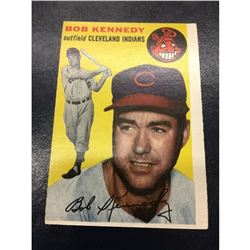 1954 Topps Baseball #155 Bob Kennedy (Indians) Baseball Card