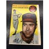 Image 1 : 1954 Topps Baseball #155 Bob Kennedy (Indians) Baseball Card