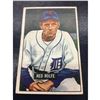 Image 1 : 1951 Bowman Baseball #319 RED ROLFE -Manager Baseball Card (Detroit Tigers)
