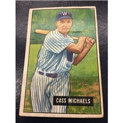 1951 Bowman #132 Cass Michaels Baseball Card