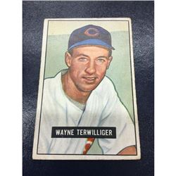 Wayne Terwilliger 1951 Bowman #175 Baseball Card