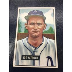 1951 Bowman #298 Joe Astroth Athletics Baseball Card