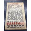 Image 2 : 1951 Bowman #54 Ray Boone Cleveland Indians RC Rookie Baseball Card