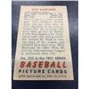 Image 2 : 1951 Bowman #225 Dan Bankhead Dodgers Baseball Card