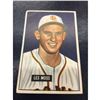 Image 1 : 1951 Bowman #210 Les Moss RED SOX Baseball Card