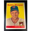 Image 1 : 1958 Topps Bobby Morgan #144 Baseball Card