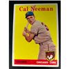 Image 1 : 1958 Topps # 33 Cal Neeman Chicago Baseball Card