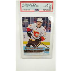 2016 GEM MT 10 - Matthew Tkachuk Upper Deck *Young Guns* #231