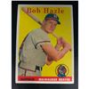 Image 1 : 1958 Topps Set BOB HAZLE RC Rookie Low Number #83 Milwaukee Braves