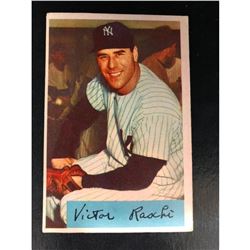 1954 Bowman #33A Vic Raschi New York Yankees Baseball Card
