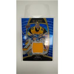 *AUTOGRAPHED* 2020 Upper Deck Allure #13 Game Used Jersey Patch 25/25 Matt Murray Hockey Card