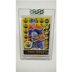RARE *Signed 5/10* Connor McDavid Upper Deck RC
