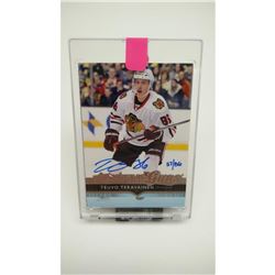 *Signed 57/86* Teuvo Teravainen Upper Deck Young Guns