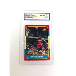 *GRADED* 1996-97 Fleer Decade Of Excellence Michael Jordan Basketball Card