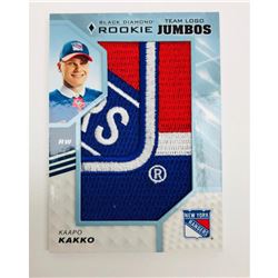 2019 Black Diamond Rookie Team Logo Jumbo Patch - Kaapo Kaako