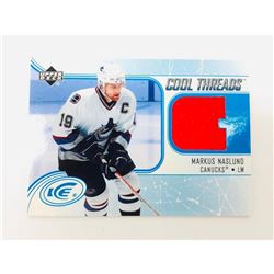 2005-06 Upper Deck Cool Threads CT-MN Game Used Jersey Patch - Markus Naslund