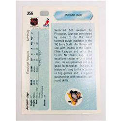 1990 Upper Deck #356 Jaromir Jagr Rookie Card