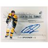 Image 1 : *AUTOGRAPHED* 2016-17 Upper Deck 'Sign Of The Times' SOTT-RS Ryan Spooner Hockey Card
