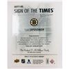 Image 2 : *AUTOGRAPHED* 2016-17 Upper Deck 'Sign Of The Times' SOTT-RS Ryan Spooner Hockey Card