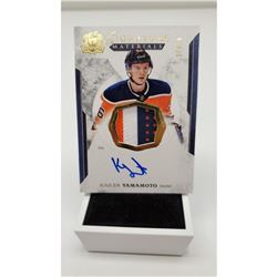 2018 *Signed - 98/99* Kailer Yamaoto Upper Deck Signature Materials