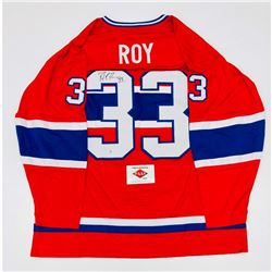 *AUTOGRAPHED* Montreal Canadians Goaltender Patrick Roy Jersey With COA