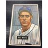 Image 1 : 1951 Bowman Baseball -#320 HAL WHITE Rookie RC Baseball Card