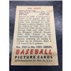 Image 2 : 1951 Bowman Baseball -#320 HAL WHITE Rookie RC Baseball Card