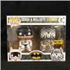 Image 1 : POP! HEROES ZEBRA & BULLSEYE BATMAN (2 PACK)