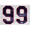 Image 2 : CHARLIE SHEEN SIGNED "RICKY VAUGHN" CLEVELAND INDIANS JERSEY (BECKETT COA)