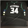 Image 1 : Giannis Antetokounmpo Signed Jersey (STEINER COA)