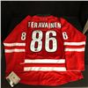 Image 1 : Teuvo Teravainen Signed Canes Jersey (Frameworth COA)